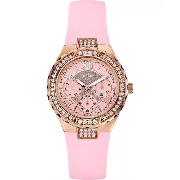 NWOT Guess Silicone Strap Watch - Picture 1 of 4